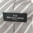 バレンシアガ BALENCIAGA シルク100% ストライプネクタイ メンズ