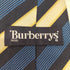 バーバリーズ BURBERRYS シルク100% ロゴ刺繍 ネクタイ メンズ