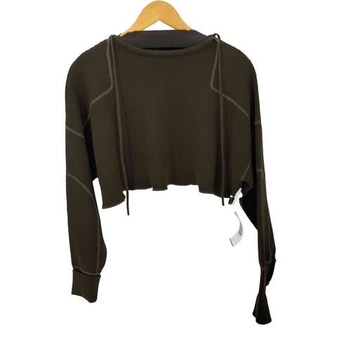 ビームスボーイ BEAMS BOY 22AW ミリタリーショートプルオーバーニット レディース FREE