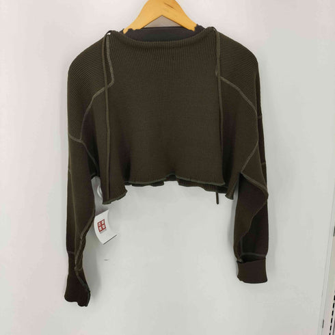 ビームスボーイ BEAMS BOY 22AW ミリタリーショートプルオーバーニット レディース FREE