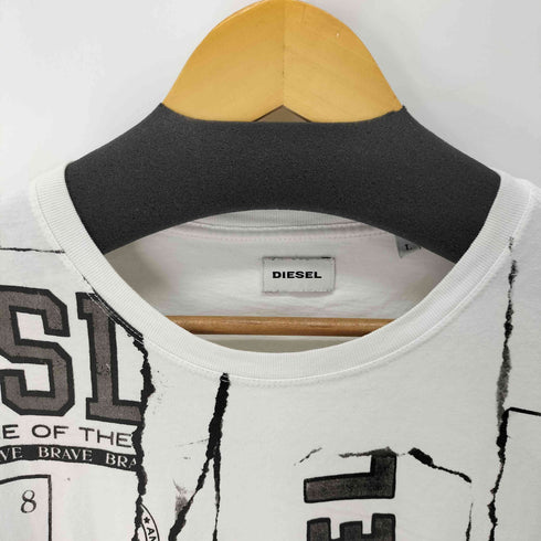 ディーゼル DIESEL 総柄プリントS/Sカットソー メンズ import:L