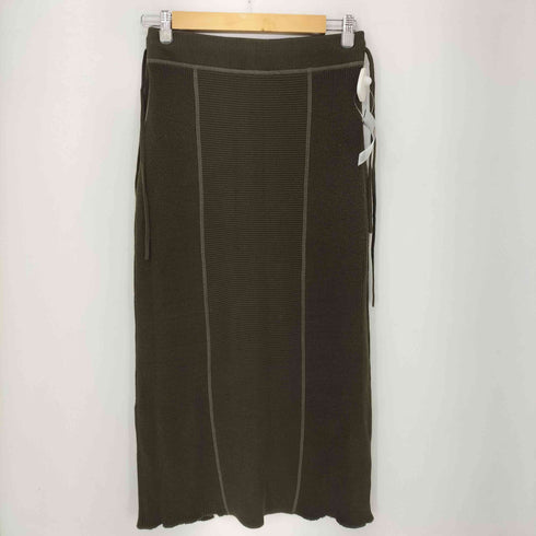 ビームスボーイ BEAMS BOY 22AW ミリタリー ニット スカート レディース FREE