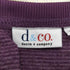 d&co. 前V ワッフルカットソー レディース M