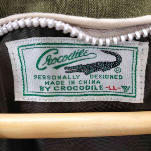 クロコダイル crocodile 比翼 ブルゾン メンズ JPN:XL