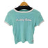エフアールツー FR2 ロゴプリントリンガーTシャツ チビTEE レディース FREE