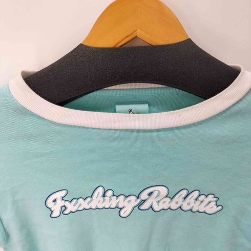 エフアールツー FR2 ロゴプリントリンガーTシャツ チビTEE レディース FREE