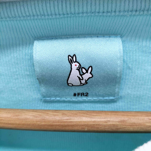 エフアールツー FR2 ロゴプリントリンガーTシャツ チビTEE レディース FREE
