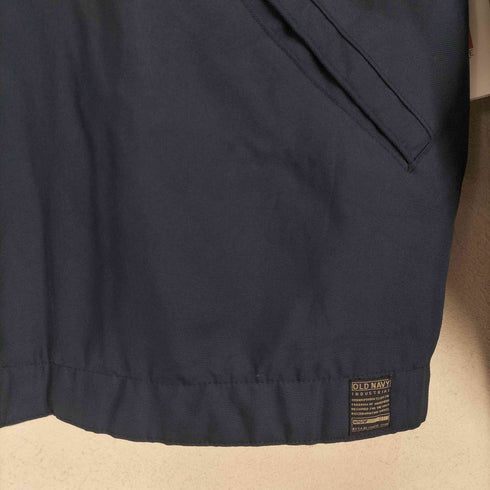 オールドネイビー OLD NAVY 襟コーデュロイナイロンジップブルゾン メンズ XL