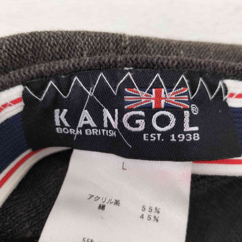 カンゴール KANGOL ロゴ刺繍アクリルベレー帽 レディース JPN:L