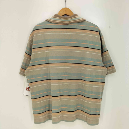 キャピタル KAPITAL Multi Border Kanoko Box Polo Shirt ボーダー ポロシャツ メンズ JPN:3