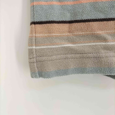キャピタル KAPITAL Multi Border Kanoko Box Polo Shirt ボーダー ポロシャツ メンズ JPN:3