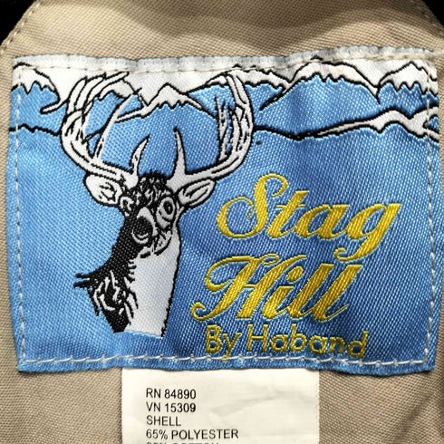 STAG HILL 裏地フリース マルチポケットベスト メンズ 3X