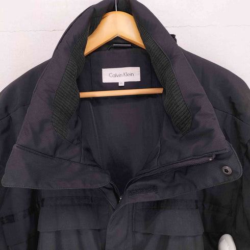カルバンクライン CALVIN KLEIN Padded Military Jacket パデッド ミリタリー中綿ジャケット メンズ import:XXL