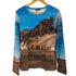 ザラ ZARA PRINTED LONG SLEEVE SHIRT レディース JPN:L