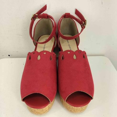 マジェスティックレゴン MAJESTIC LEGON フェイクスエードサンダル レディース XL