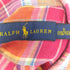 ラルフローレン RALPH LAUREN スモールポニー刺繍 マドラスチェック BD リネンシャツ レディース JPN:S