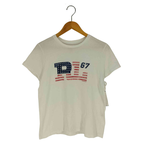 ポロラルフローレン POLO RALPH LAUREN RL67 プリント Tシャツ レディース import:M