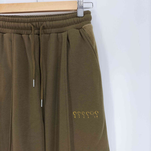 Questioning 切替 ビッグ スウェット パンツ メンズ JPN:M