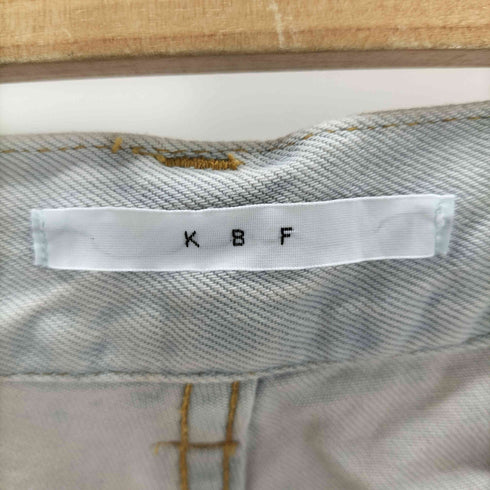 ケイビーエフ KBF ハイウエストオーバーダイデニム レディース 38