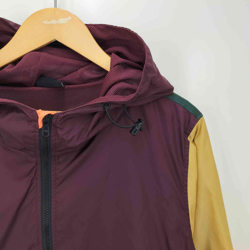 ハフ HUF COYOTE TRAIL ANORAK JACKET カラーブロック ナイロン アノラック パーカー メンズ import:L