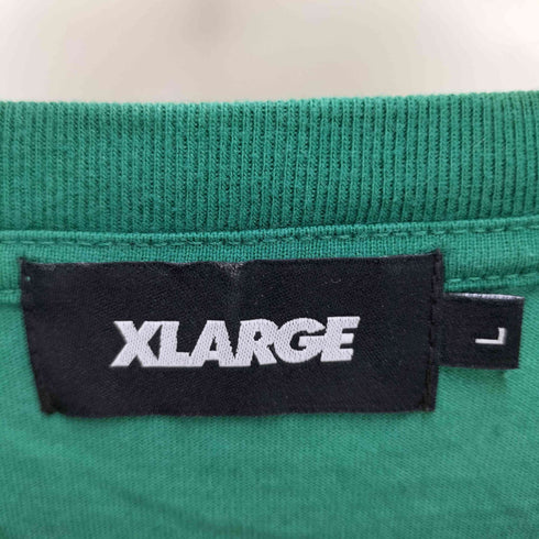 エクストララージ XLARGE L/S POCKET TEE GRUB SLANTED メンズ import:L