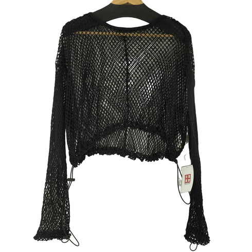 マウジー moussy MESH CUT トップス レディース FREE