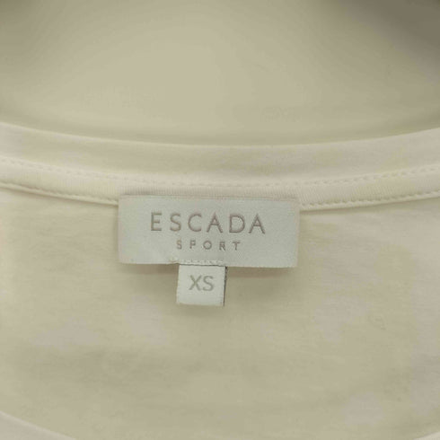 エスカーダスポーツ ESCADA SPORT フロント イラスト プリント Tシャツ レディース import:XS