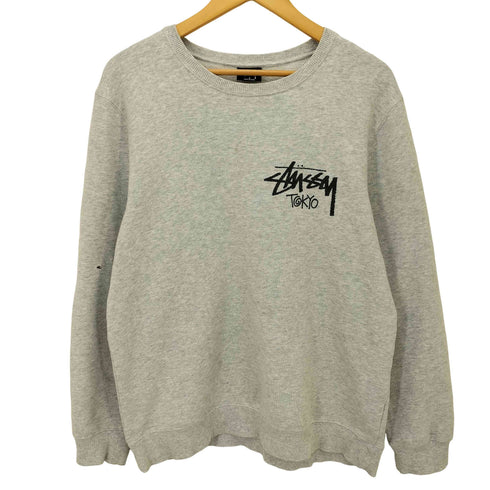 ステューシー Stussy TOKYO STOCK LOGO SWEAT ロゴプリント クルーネックスウェット シャツ メンズ import:S