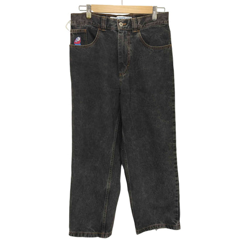 ポーラースケートカンパニー POLAR SKATE CO. 22AW BIG BOY JEANS WASH BLACK ビッグボーイ ウォッシュブラック バギーデニム パンツ メンズ XS