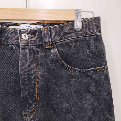ポーラースケートカンパニー POLAR SKATE CO. 22AW BIG BOY JEANS WASH BLACK ビッグボーイ ウォッシュブラック バギーデニム パンツ メンズ XS