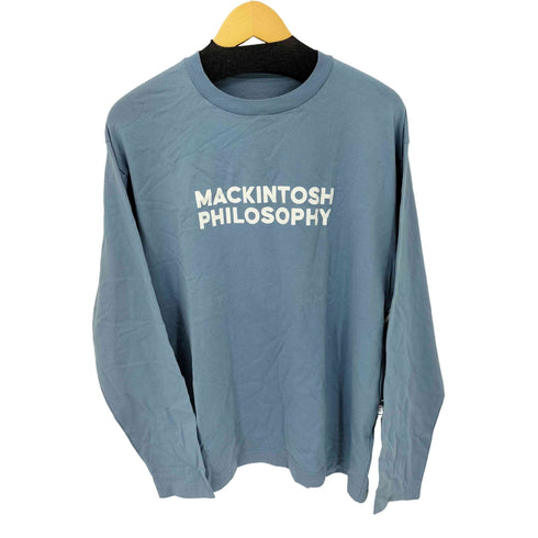 マッキントッシュフィロソフィー MACKINTOSH PHILOSOPHY フロントプリント L/S TEE メンズ 42