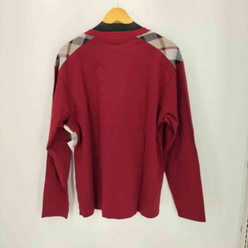 ブラックレーベルクレストブリッジ BLACK LABEL CRESTBRIDGE ショルダーチェック L/S TEE メンズ import:XL