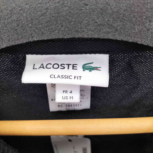 ラコステ LACOSTE 鹿の子地 ロングスリーブTシャツ メンズ JPN:4