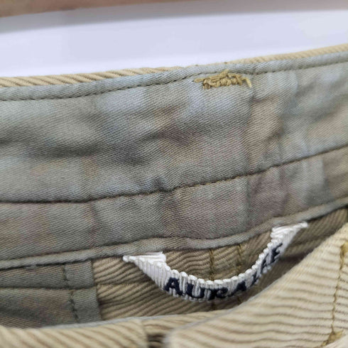 オーラリー AURALEE 17SS FINX MOLESKIN WIDE PANTS メンズ JPN:3