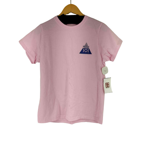 プリントクルーネックTシャツ レディース M