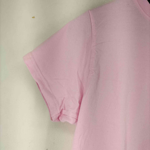 プリントクルーネックTシャツ レディース M
