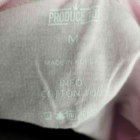 プリントクルーネックTシャツ レディース M