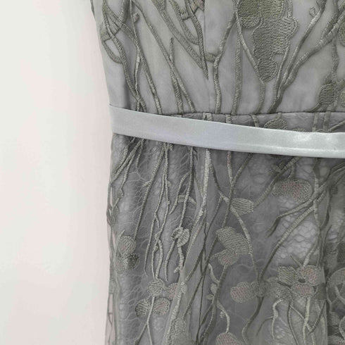 花柄シアーノースリーブワンピース レディース JPN:S
