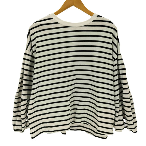 ソウルベリー soulberry O.W.Nたっぷり袖のボーダーカットソー レディース JPN:XL