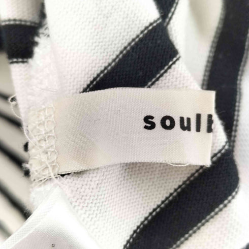 ソウルベリー soulberry O.W.Nたっぷり袖のボーダーカットソー レディース JPN:XL