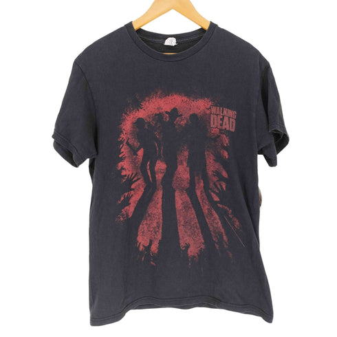 フロントグラフィックプリント半袖Tシャツ カットソー メンズ