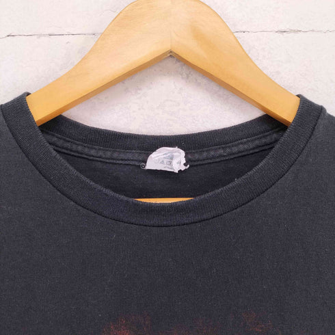フロントグラフィックプリント半袖Tシャツ カットソー メンズ