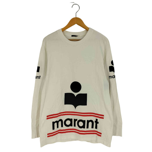 イザベルマラン ISABEL MARANT ロゴプリント ロングスリーブTシャツ ロンT メンズ import:L