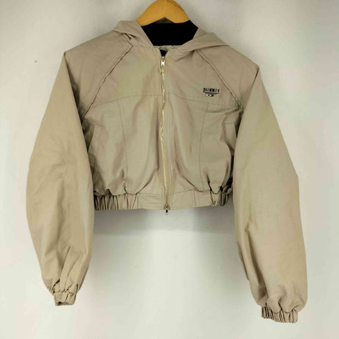 Riu Traffeta zip up blouson & skirt レディース FREE