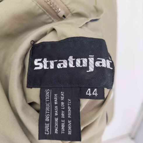 STRATOJAC 90S 台湾製 REVERSIBLE SPORTS JACKET リバーシブル スポーツ ジャケット メンズ 44