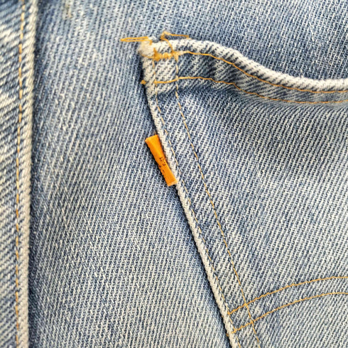 リーバイス Levis 70s 646 オレンジタブ スモールe 不均等V ボタン裏552 42TALON ポケットチェーン フレアデニムパンツ メンズ