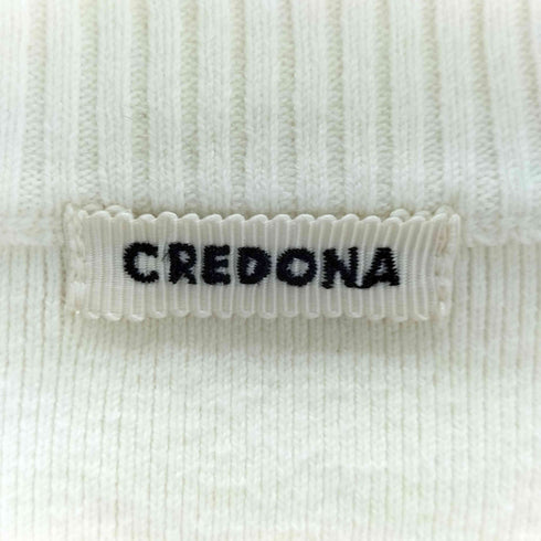 クレドナ CREDONA COTTON SILK MULTI KNIT TOPS レディース FREE