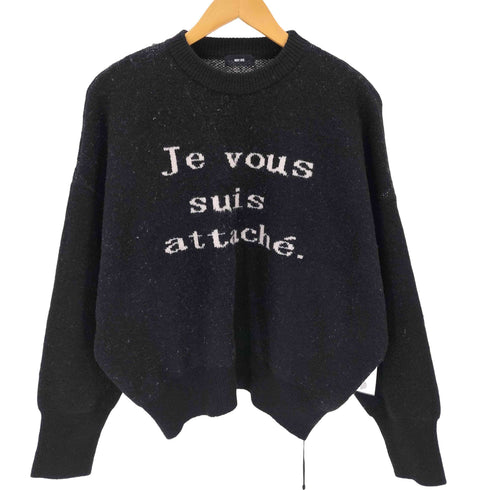 rosy luce MESSAGE JACQUARD KNIT レディース FREE