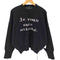 rosy luce MESSAGE JACQUARD KNIT レディース FREE