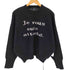 rosy luce MESSAGE JACQUARD KNIT レディース FREE